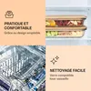 Boîte à charcuterie avec couvercle 1,6 litre Set de 2 Voir les images du produit 4
