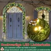 VA-Cerulean Weihnachtsgirlande mit Schnee-Effekt, Produktbild-Vorschau 4