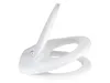 A white toilet seat with an integrated child seat, shown from a side angle with the lid open. Produktbild-Vorschau