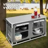 Komfortná kempingová skrinka so 4 priehradkami skladacia 97 Náhľad obrázku produktu 9