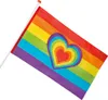 Fahne Regenbogen polyester 90x150cm Produktbild-Vorschau 2