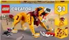 LEGO 31112 Creator Sada 3 v 1 Divoký lev s figurkami ptáka, Náhled obrázku produktu 28