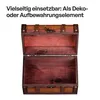 Schatzkiste Holztruhe Schatztruhe aus Holz mit oder ohne Produktbild-Vorschau 6