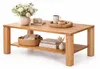 Sofatisch Kernbuche Couchtisch mit Rollen 115x70 #4289 Produktbild-Vorschau 2