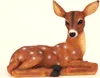 Großes  Reh Kitz liegend Dekofigur 44 cm x 35 cm Produktbild-Vorschau 2