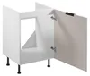 Dřezová skříňka SALERNO - šířka 60 cm, bílá / béžová, pravé Náhled obrázku produktu 2