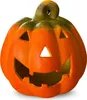Kürbis-Laterne als LED Halloween-Deko Windlicht in 19x20 cm Produktbild-Vorschau 1
