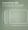 Accezz Custodia in pelle per MacBook 15 pollici - Custodia Anteprima dell’immagine prodotto 4