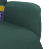 vidaXL Massagesessel mit Fußteil Dunkelgrün Samt Produktbild-Vorschau 8