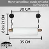 DEKAZIA® Küchenrollenhalter Holz | Wandmontage, Produktbild-Vorschau 4