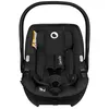 A black baby car seat is shown from the front. Produktbild-Vorschau