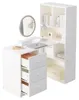 Scrivania angolare con libreria, dimensioni 117x63x135 cm, Anteprima dell’immagine prodotto 5