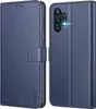 Samsung Galaxy A13 4G Handyhülle Blau Leder Tasche mit Produktbild-Vorschau 1