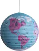 Näve Leuchten Papierleuchte "Ballon“ Ø: 50 cm Weltkugel Produktbild-Vorschau 2