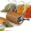 Manuelles Salz- und Pfeffermühlen-Set, Holzstreuer, Produktbild-Vorschau 6