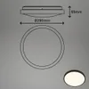 LED Deckenlampe Bewegungsmelder IP54 LED Badlampe Produktbild-Vorschau 4