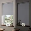 Verdunklungsrollo 70x130cm Hellgrau Thermorollo Produktbild-Vorschau 3