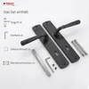 DOMINO Türgriff-Garnitur LOFT BB-Buntbart Langschild Produktbild-Vorschau 6