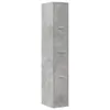 vidaXL Apothekerschrank Betongrau 30x41x174,5 cm Produktbild-Vorschau 4