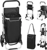 Einkaufstrolley, 40 L Oxford-Tasche, 3-Rad-Design, Produktbild-Vorschau 1