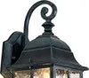 Romantyczna zewnętrzna lampa ścienna ciemnozielona - London Podgląd zdjęcia produktu 2