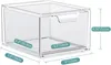 Organizer 2er Set Stapelbare Acryl Make-up Organizer mit Produktbild-Vorschau 3