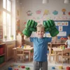 Hulk Handschuhe Kinder XXL Superhelden Fäuste Kostüm Produktbild-Vorschau 10