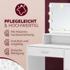 CASARIA® Schminktisch mit Spiegel LED Beleuchtung Weiß Produktbild-Vorschau 6