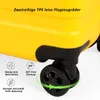 Handgepäckkoffer Koffer Hartschale Leicht Reisekoffer ABS Produktbild-Vorschau 7