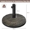 COSTWAY pied de parasol 10kg, pied de parasol de marché Voir les images du produit 3