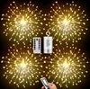 4 Stück Feuerwerk Lichterkette Warmweiß, 200LEDs Produktbild-Vorschau 1
