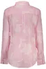 Stylische Damen Langarmbluse in Rosa - Gestreift und Bequem Produktbild-Vorschau 2