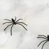 Ragnatela artificiale 4 ragni decorazione di Halloween Anteprima dell’immagine prodotto 12