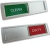 Schiebeschild "Clean-Dirty" in einem silberfarbenen Produktbild-Vorschau 1