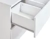 BELIANI Hänge Waschbeckenunterschrank Weiß MDP-Platte 60x47 Produktbild-Vorschau 9
