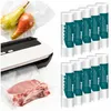 Sillar Vakuumierbeutel 10 Rollen 20x600 cm – BPA-frei, Produktbild-Vorschau 1