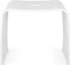 A white shower stool. Produktbild-Vorschau