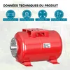 Wiltec Réservoir pression à vessie – 24 Litres – 267 x 750 Voir les images du produit 3