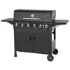 TAINO BRANDO 6+1 Gasgrill 6 Brenner Seitenkocher BBQ Produktbild-Vorschau 2