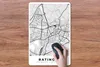 MuchoWow® Mauspad Mousepad Ratingen - Karte - Stadtplan - Produktbild-Vorschau 3