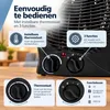 Kinzo Ventilatorkachel 2000W - Zwart - 2 Warmtestanden - Productafbeelding-voorbeeld 4
