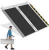 Jopassy Rollstuhlrampe Rollirampe Auffahrschiene Klappbar Produktbild-Vorschau 1
