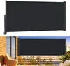 UISEBRT Boční markýza Výsuvná 100 X 300 cm Markýza pro Náhled obrázku produktu 1