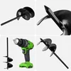 KADAX Erdbohrer 100mm für Bohrmaschine, Gartenbohrer, Produktbild-Vorschau 8