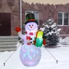150cm Aufblasbarer Schneemann, Aufblasbares Weihnachten Produktbild-Vorschau 3