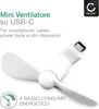 Mini ventilatore da smartphone, ventola usb-c portatile Anteprima dell’immagine prodotto 2