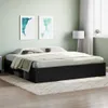 Struttura letto nera 200x200 cm Anteprima dell’immagine prodotto 12