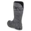 A single gray boot is shown from the back, isolated on a white background. Anteprima dell’immagine prodotto