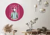 MuchoWow® - Wand-Kreis - Wohnzimmer - Bild - Runde - Produktbild-Vorschau 2