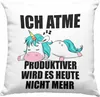 Trendation - Lustige Deko-Kissen mit Füllung 40x40 mit Produktbild-Vorschau 1
